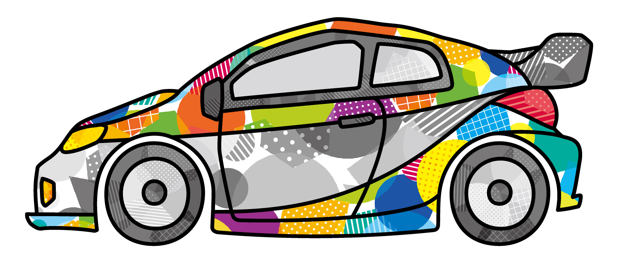 車ロゴ　車のみ