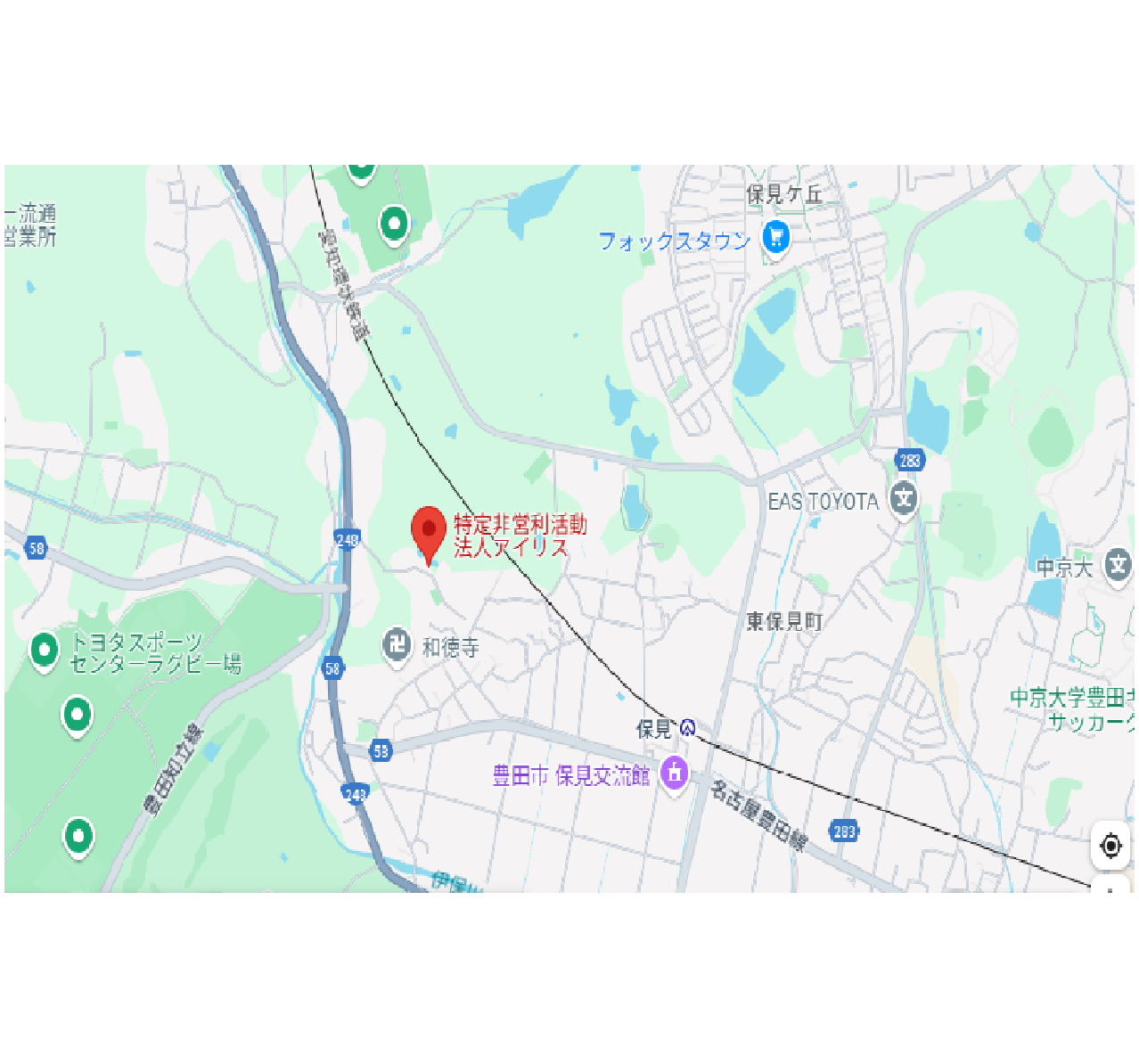 団体の地図・案内図